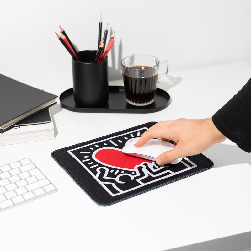 Keith Haring XL Mouse Pad S design detail