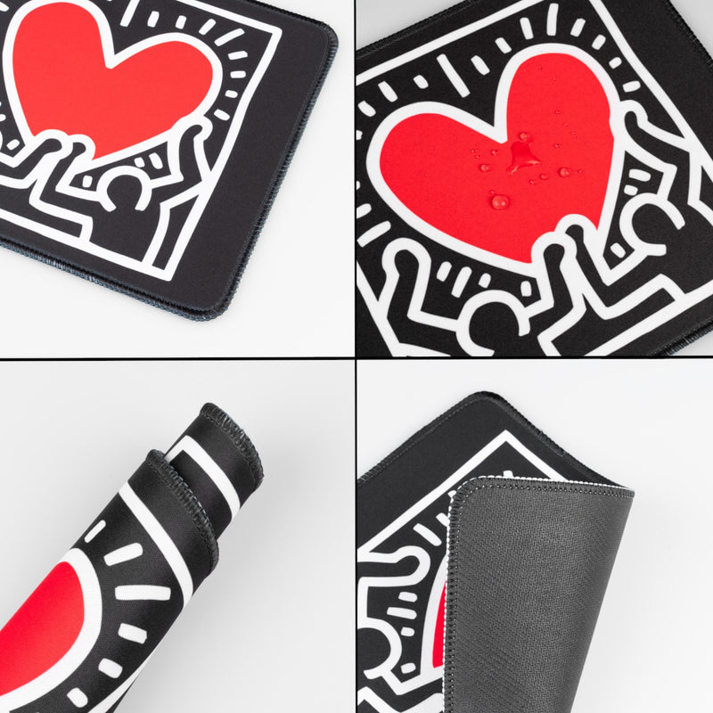 Keith Haring XL Mouse Pad S side angle
