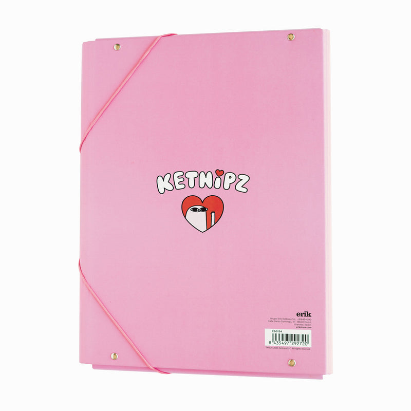 Ketnipz File Folder 34 x 25.5 cm With Three Flaps alternate view