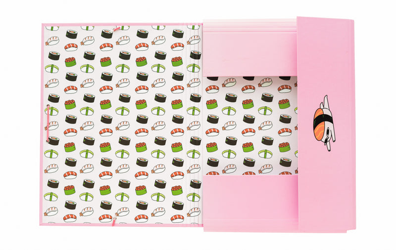 Ketnipz File Folder 34 x 25.5 cm With Three Flaps side angle