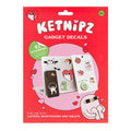 Ketnipz Reusable Gadget Decals Sticker Pack For Laptops alternate view