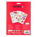 Ketnipz Reusable Gadget Decals Sticker Pack For Laptops side angle