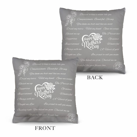 Kind Words - Mother's day Cushion - Two Sizes, alternate view