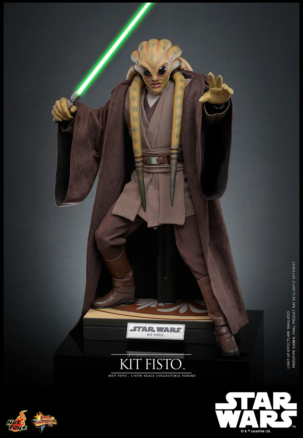 Hot Toys Star Wars Revenge of the Sith Kit Fisto 1/6th Scale Figure