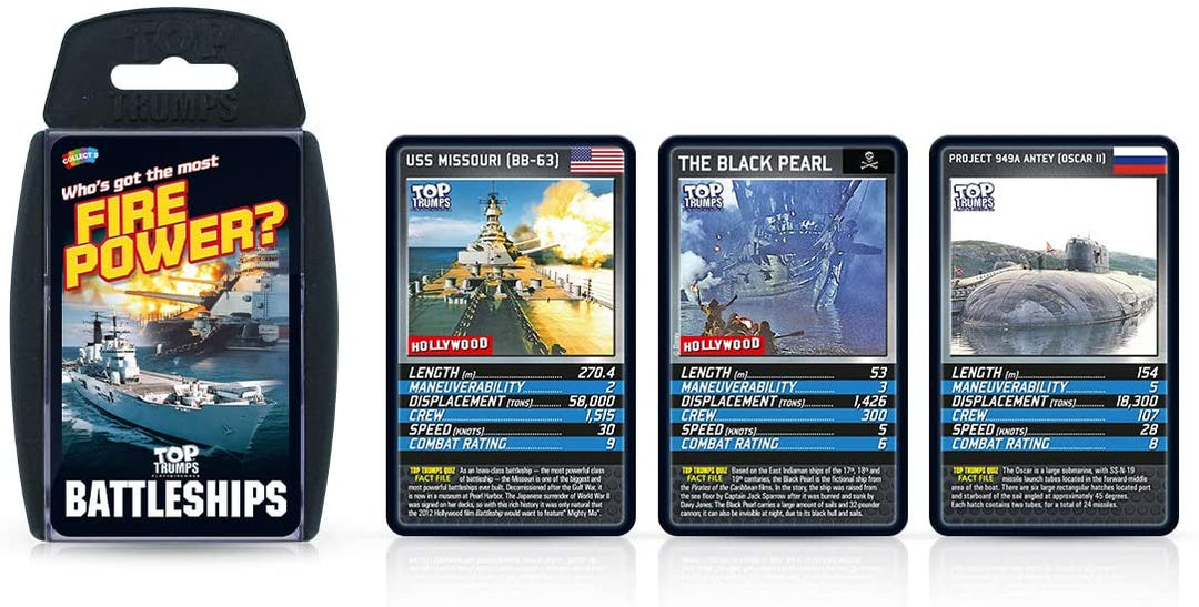 Top Trumps Classics Battleships