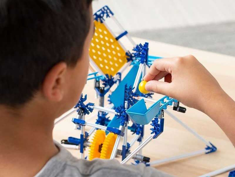 Knex Classics - Marble Run 3 Model Building Set, side angle