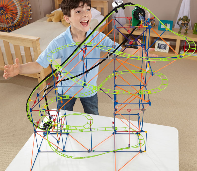 Knex Typhoon Frenzy Roller Coaster, alternate view