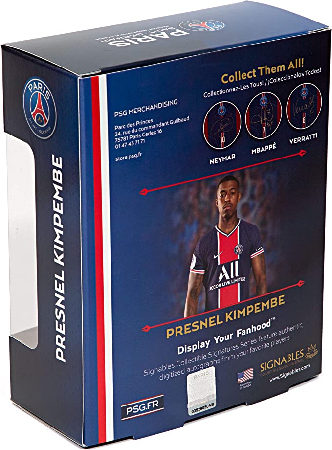 Signables Signature Disk Paris Saint Germain (Presnel Kimpembe) - Image 3