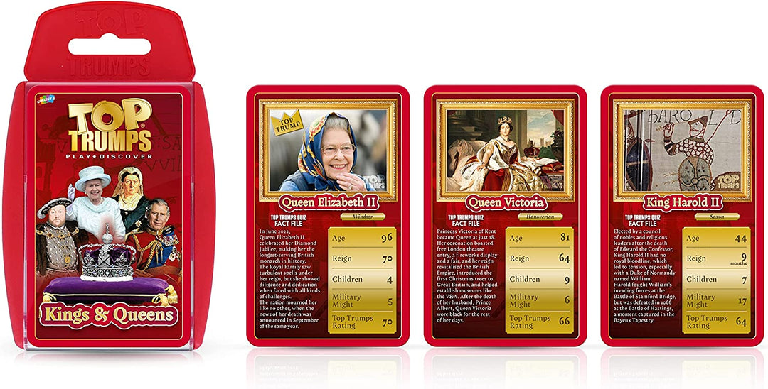 Top Trumps Classics Kings and Queens