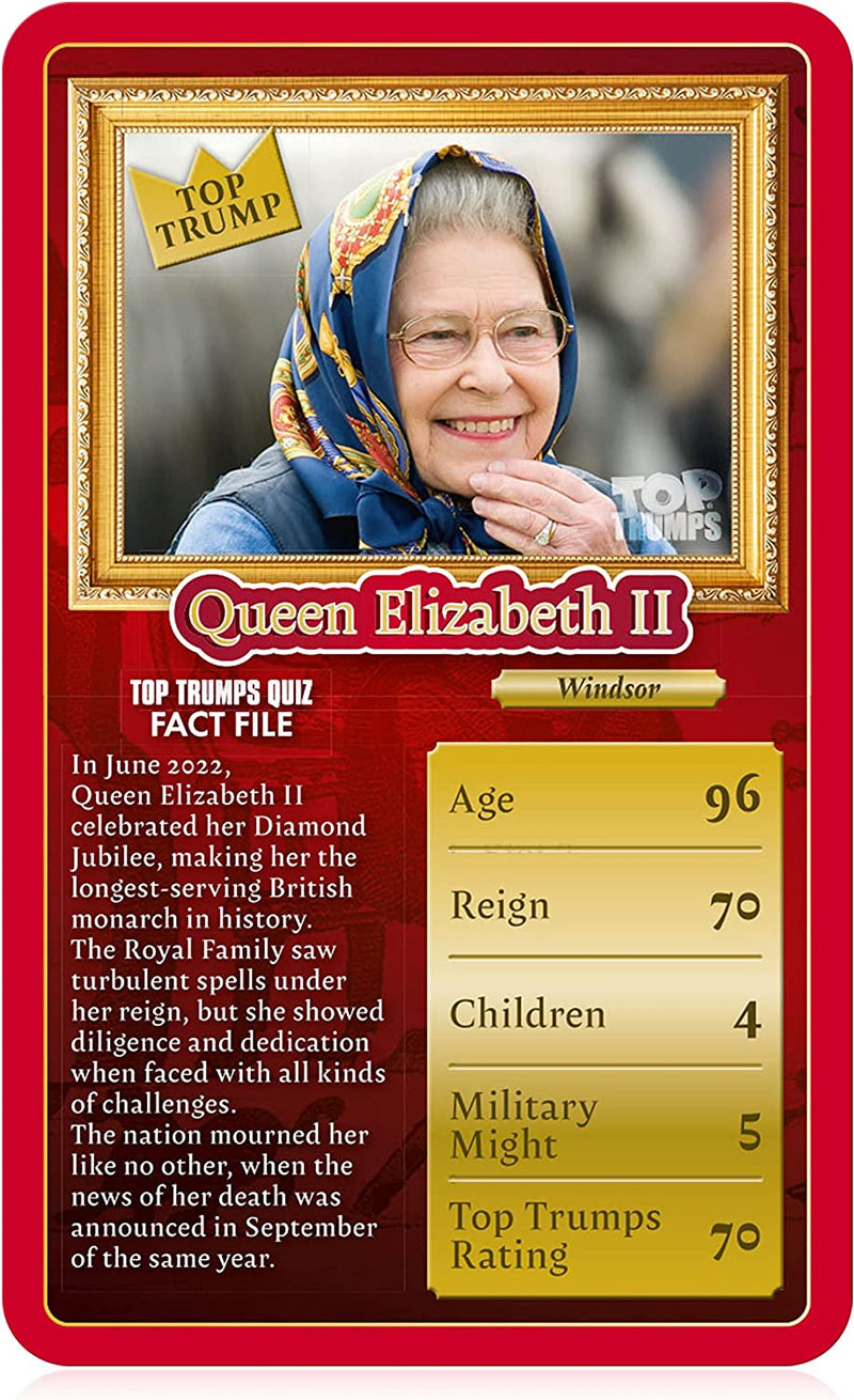 Top Trumps Classics Kings and Queens - Image 6