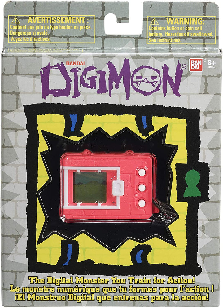 Tamagotchi Digimon Pet (Neon Red)