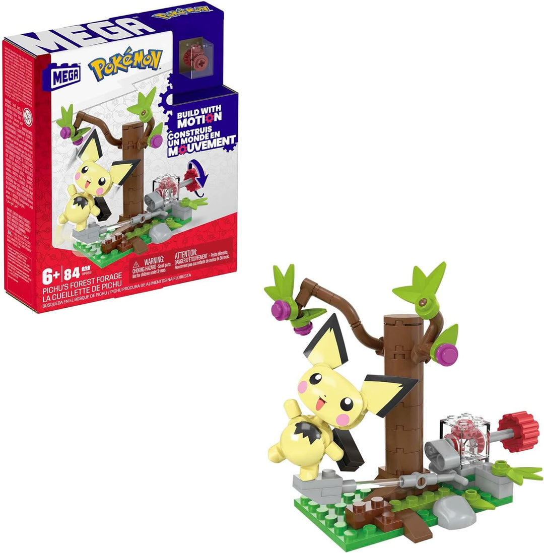 Mega Bloks Pokemon Adventure Builder Pichu's Forest Forage