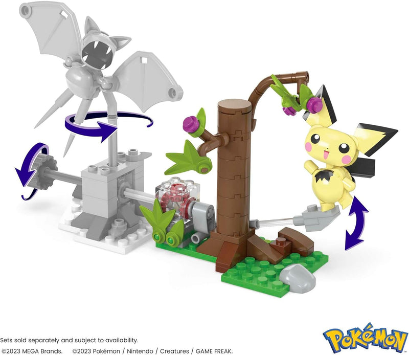 Mega Bloks Pokemon Adventure Builder Pichu's Forest Forage - Image 5
