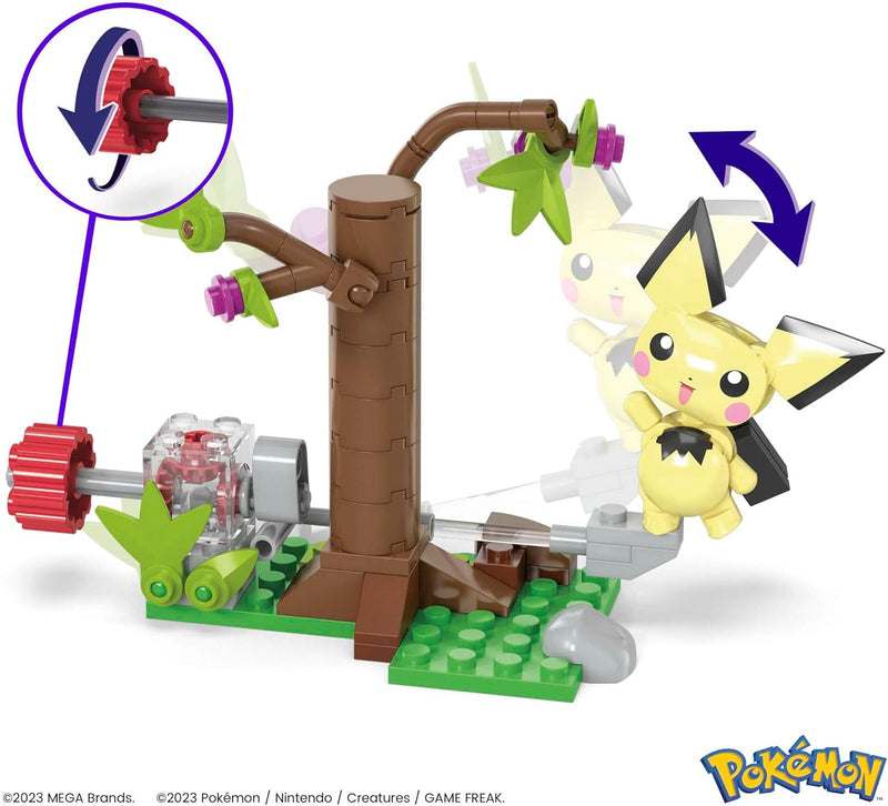 Mega Bloks Pokemon Adventure Builder Pichu's Forest Forage - Image 4