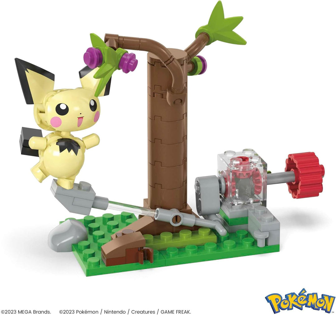 Mega Bloks Pokemon Adventure Builder Pichu's Forest Forage