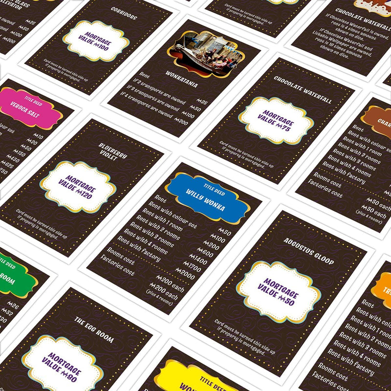 Monopoly Willy Wonka and the Chocolate Factory Board Game