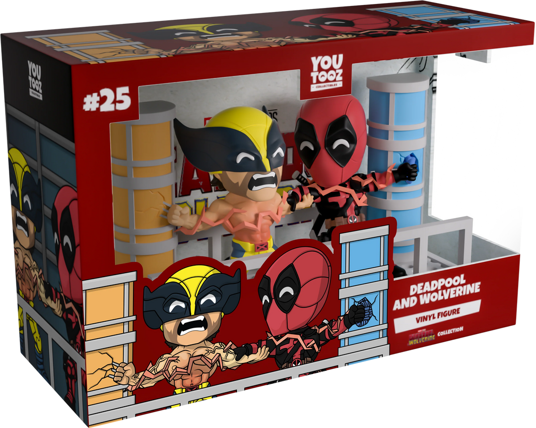 YouTooz Marvel Deadpool & Wolverine Vinyl Figures