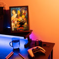 Naruto Shippuden LED Framed Print