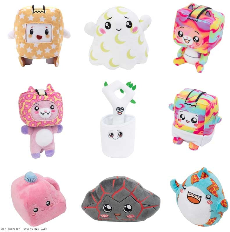 Lankybox Mini Mystery Plush Assorted, close-up detail