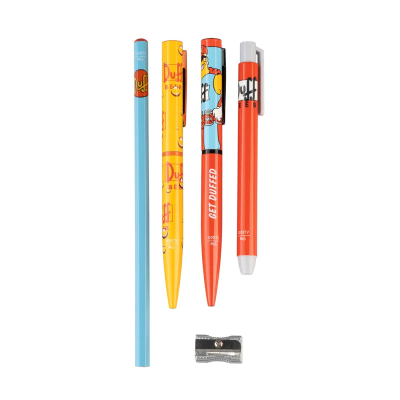 The Simpsons Writing Set with Pencil Holder