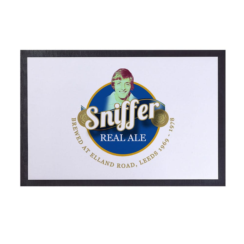 Leeds allan clarke - Football Legends - Door Mat -60cm X 40cm collectible from https://britishmade.gifts/