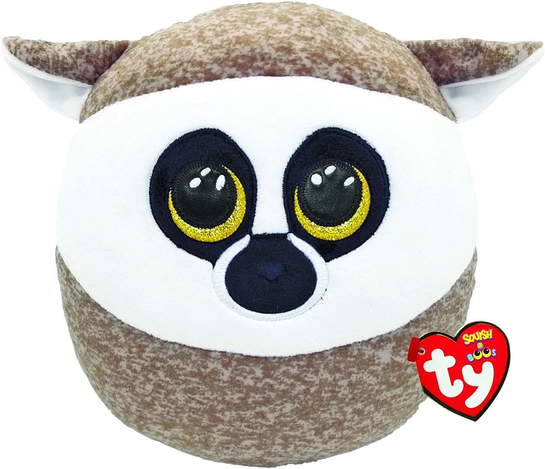 Ty SquishaBoo 10" Linus Lemur Plush