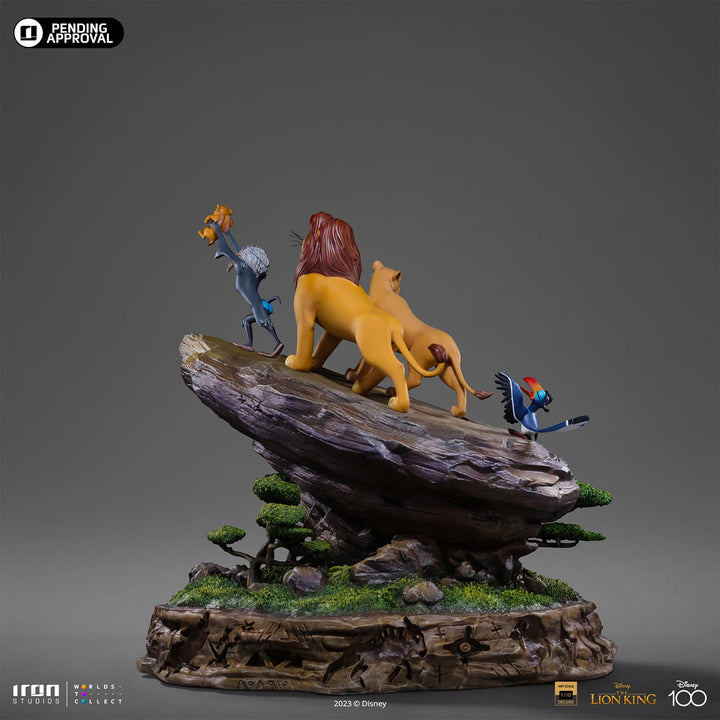 Iron Studios Disney Classics The Lion King Deluxe 1/10 Art Scale Limited Edition Statue