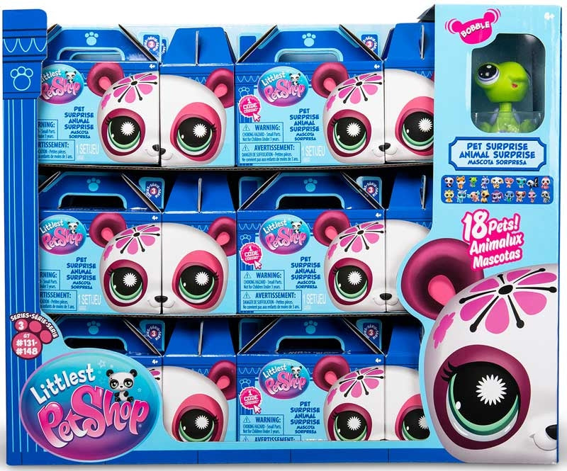 Littlest Pet Shop Pet Single Pack S3, rear view