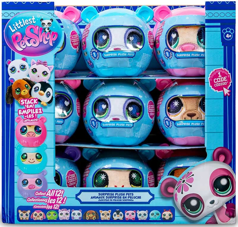 Littlest Pet Shop Surprise Plush Pets, close-up detail