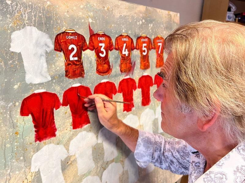 Liverpool 24/25 Champions - A2 Limited Edition Print, alternate view