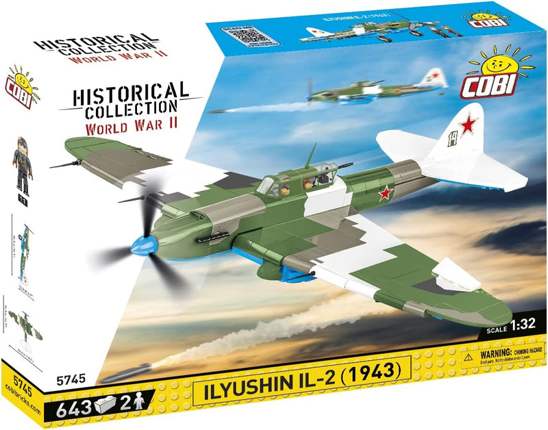 Cobi World War II ILYUSHIN IL 2 (643 Pieces)