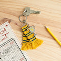 Harry Potter Hufflepuff Scarf Keyring