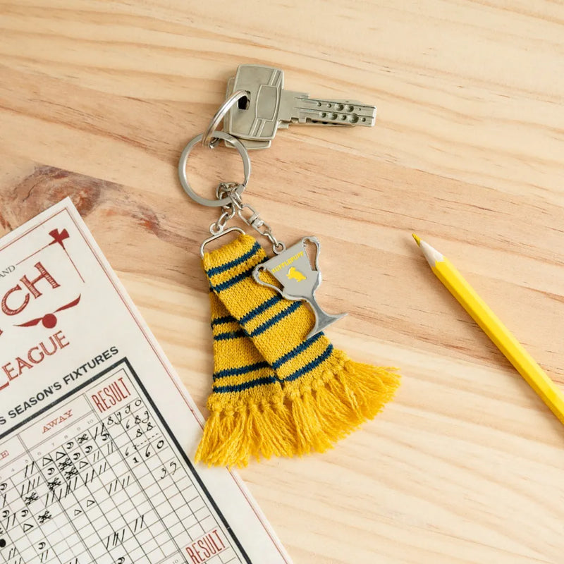 Harry Potter Hufflepuff Scarf Keyring