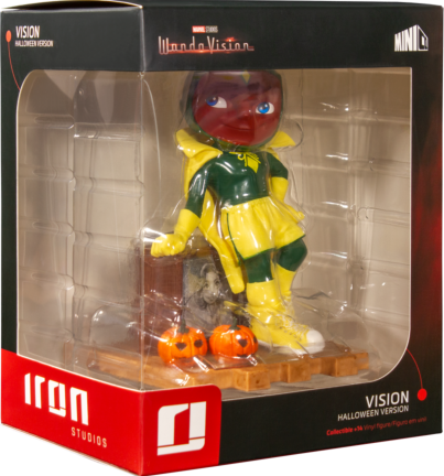Iron Studios Marvel Avengers WandaVision Vision Halloween Version MiniCo Figure