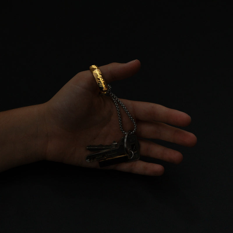 Lord of the Rings One Ring Keyring packaging view