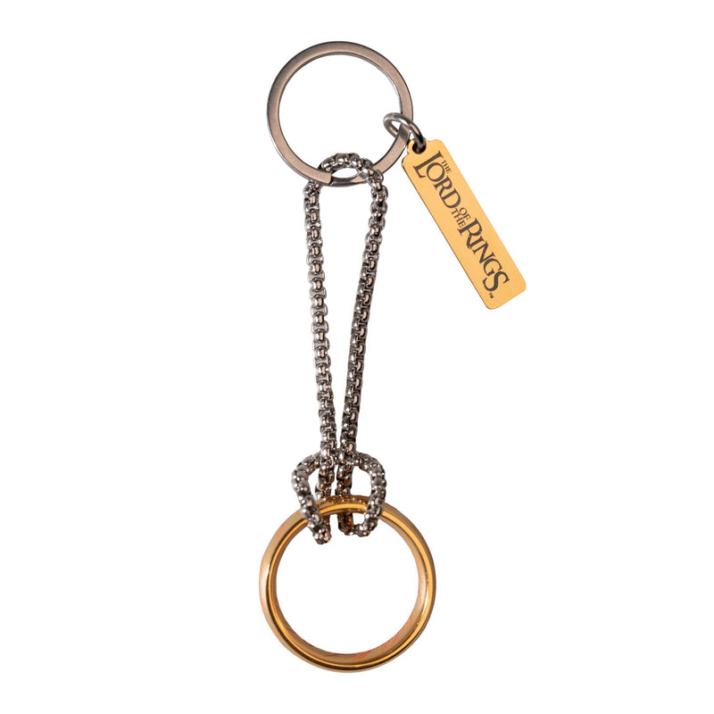 Lord of the Rings One Ring Keyring close up detail