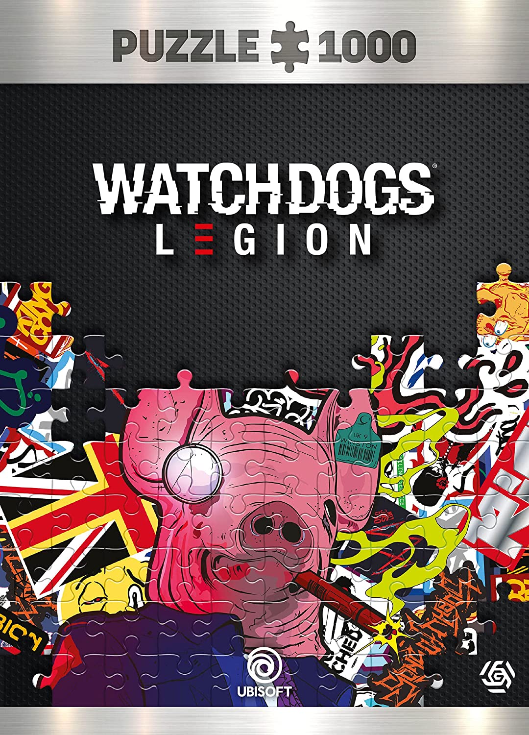 Watch Dogs Legion (Pig Mask) Jigsaw Puzzle (1000 Pieces)