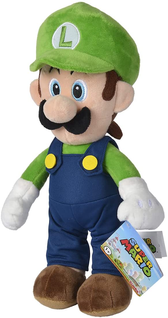 Super Mario Luigi Plush (30cm) - Image 2