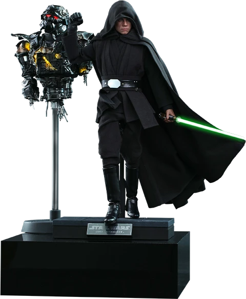 Hot Toys Luke Skywalker Jedi Knight Deluxe 1/6th Scale Figure Set