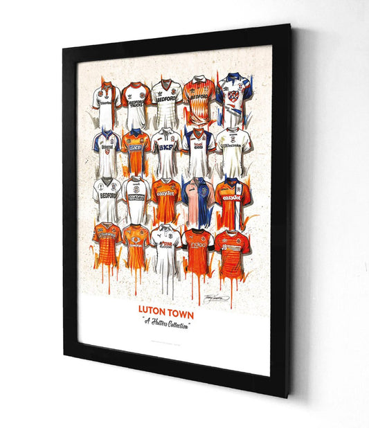Luton Town FC - A2 Signed Limited Edition Prints, alternate view