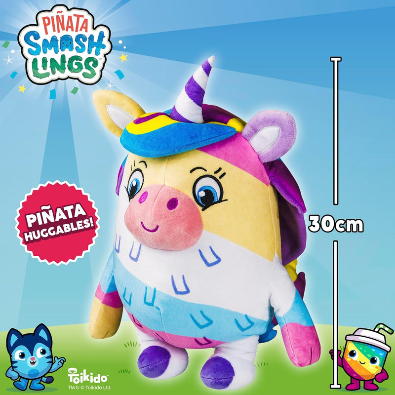 Pinata Smashlings Huggable Luna The Unicorn Plush - Image 4