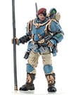 JoyToy Banner Bearer 55th Kappic Eagles Warhammer 40K Astra Militarum Tempestus Scions 1/18 Scale Action Figure
