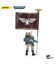 JoyToy Banner Bearer 55th Kappic Eagles Warhammer 40K Astra Militarum Tempestus Scions 1/18 Scale Action Figure