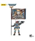 JoyToy Banner Bearer 55th Kappic Eagles Warhammer 40K Astra Militarum Tempestus Scions 1/18 Scale Action Figure