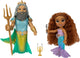 The Little Mermaid 6" Petite Ariel And Triton Set