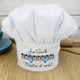 Personalised Maestro At Work Chef Hat