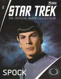 Commander Spock Model Die Cast Bust STBUK002 (Eaglemoss Star Trek The Official Busts Collection), packaging shot