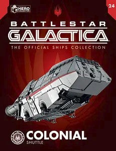 Colonial Shuttle Figure (Battlestar Galactica: The Official Ships Collection Eaglemoss), packaging shot