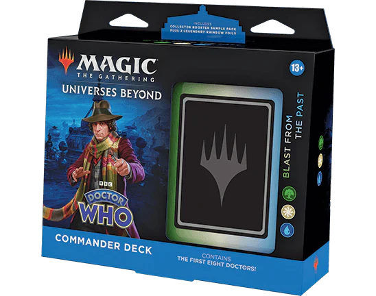 Magic The Gathering: Universes Beyond Doctor Who Commander Deck - Blast from the Past