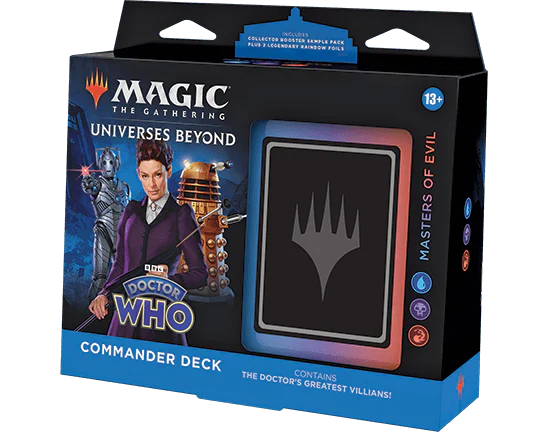 Magic The Gathering: Universes Beyond Doctor Who Commander Deck - Masters of Evil